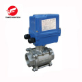 DC12V DC24V 220V SS304 DN25 DN32 CTF-010 100NM water electric valve